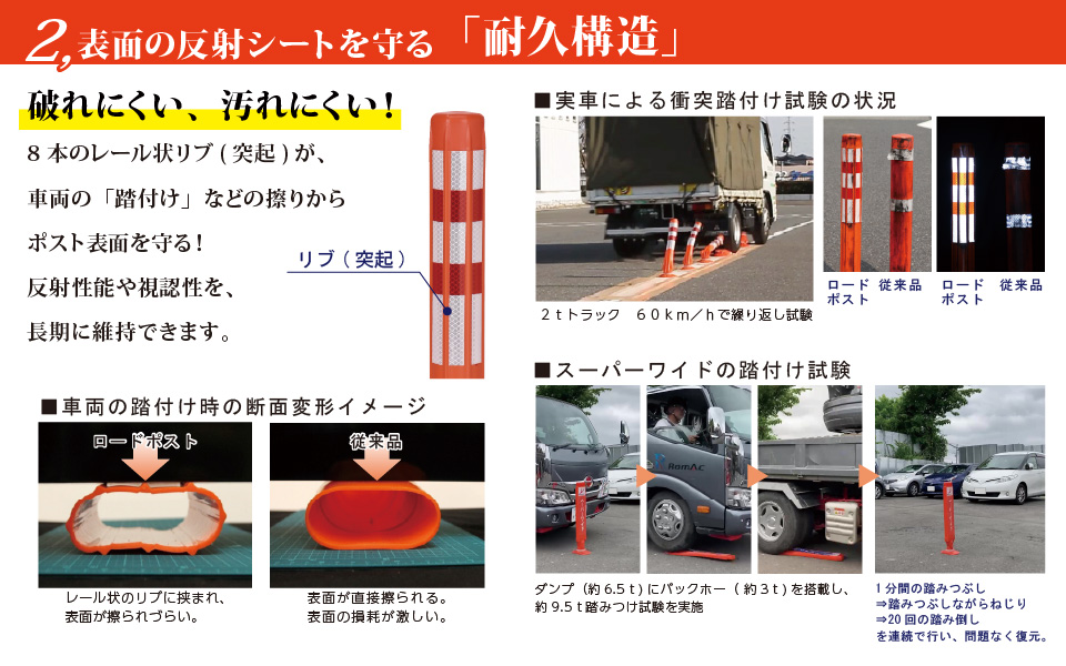 破れにくい、壊れにくい。